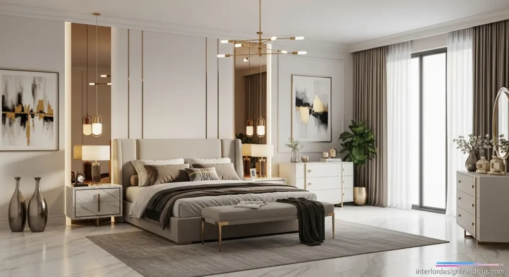 Adding Metallic Accents for Luxury