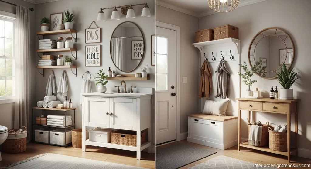 Bathroom & Entryway DIY Projects