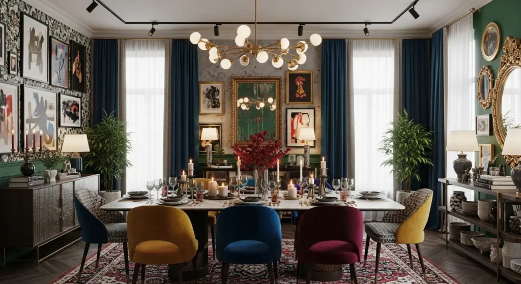 Dining Room Ideas for Maximalist Decor