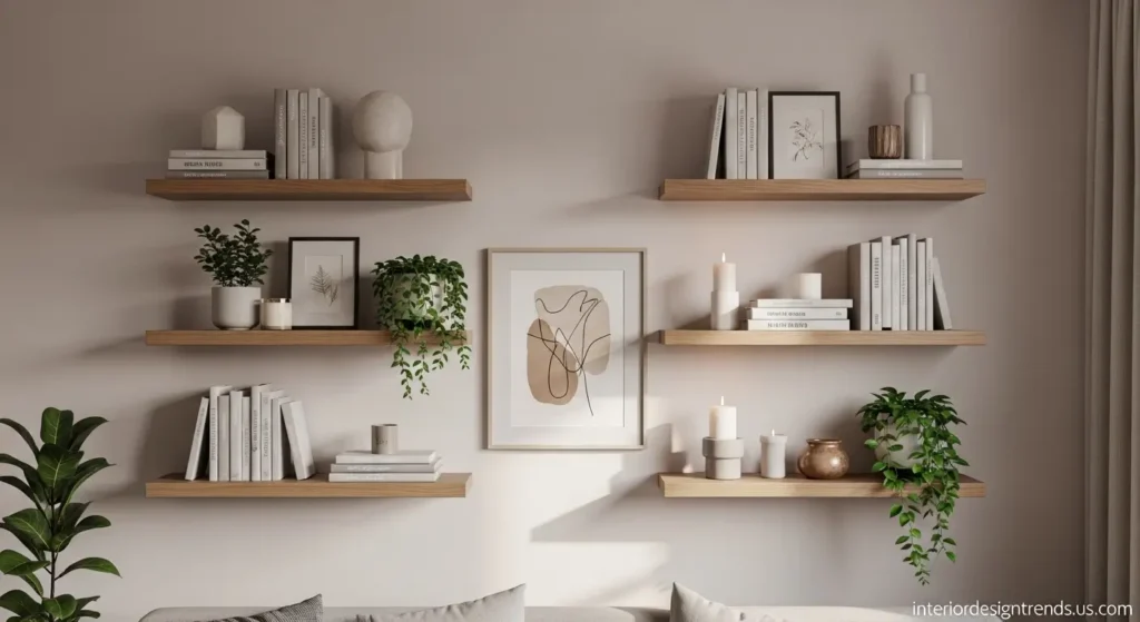 Floating Shelves & Display Walls