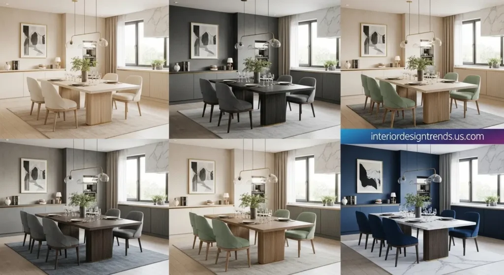 Modern Dining Room Color Schemes