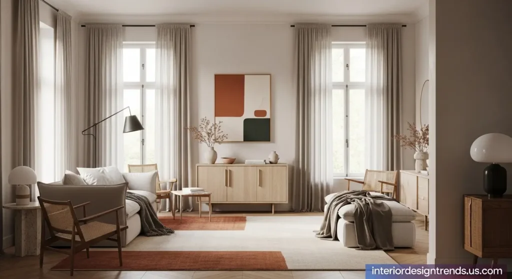 Rugs, Art, and Textiles That Add Warmth Without Clutter