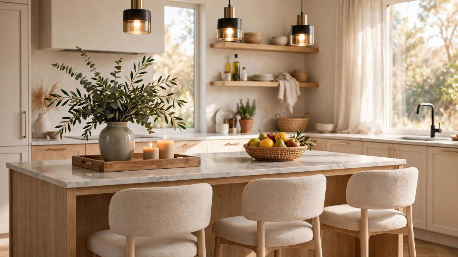 Kitchen Island Decor Ideas That Make It the Star of the Room kitchen island decor ideas